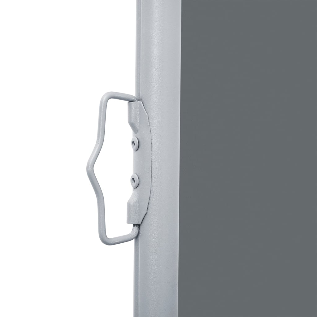 Copertină laterală dublă retractabilă, antracit, 170 x 600 cm GartenMobel Dekor