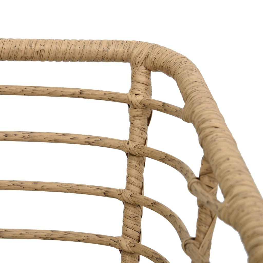 Set mobilier de bistro, 3 piese, stejar, poliratan GartenMobel Dekor