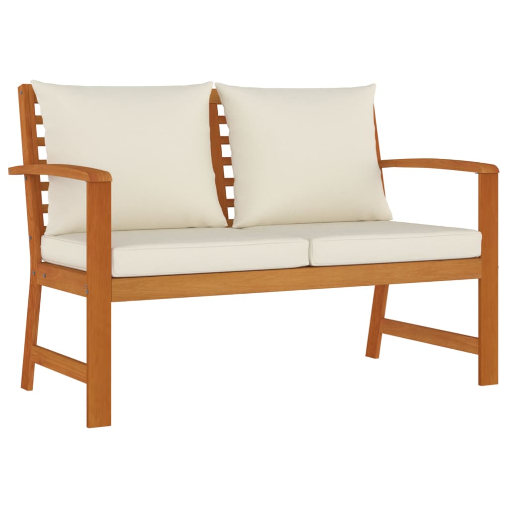 Set mobilier de grădină cu perne, 9 piese, lemn masiv de acacia GartenMobel Dekor