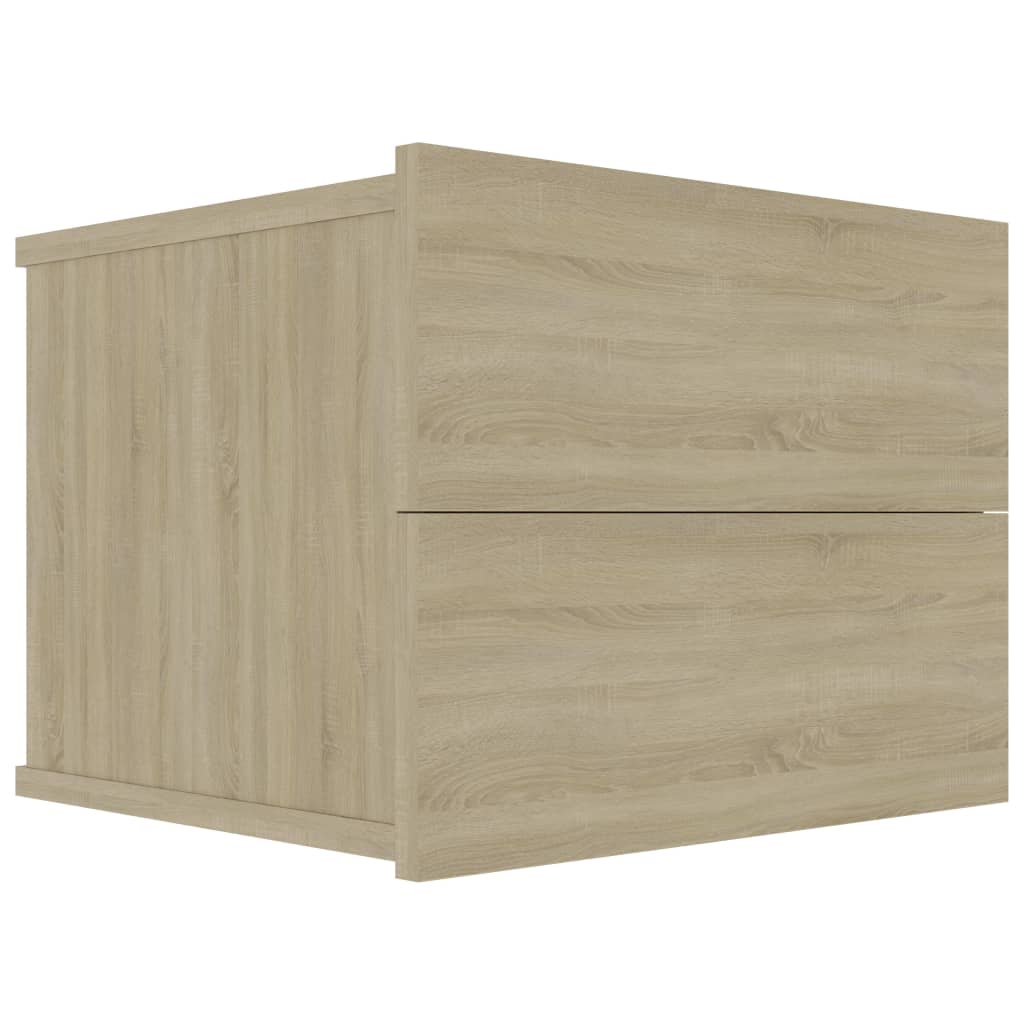 Noptiere, 2 buc., stejar Sonoma, 40 x 30 x 30 cm, PAL GartenMobel Dekor