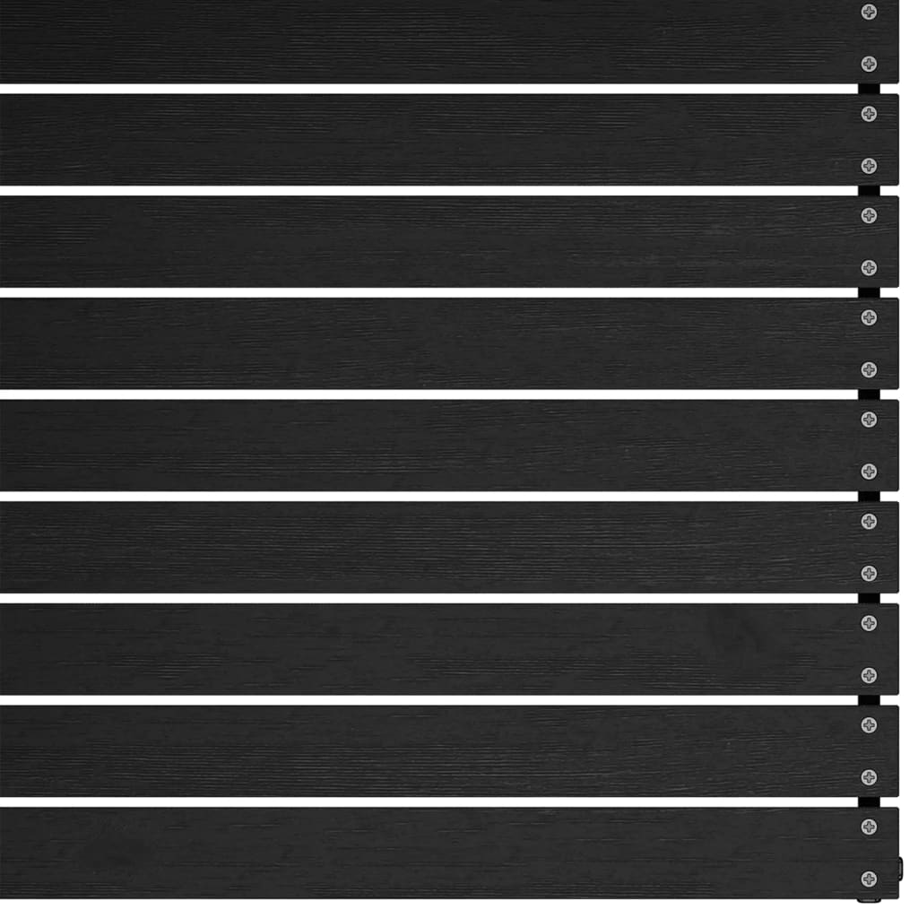 Canapea de mijloc grădină, cu perne antracit, lemn masiv pin GartenMobel Dekor