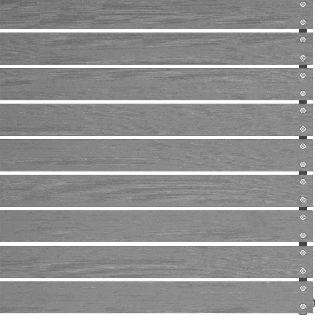 Canapele de colț pentru grădină, 2 buc., gri, lemn masiv de pin GartenMobel Dekor