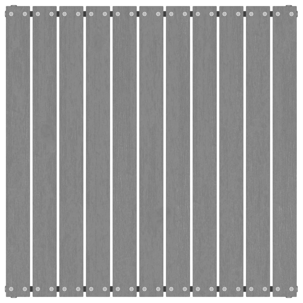 Taburet de grădină cu pernă, gri, lemn masiv de pin GartenMobel Dekor