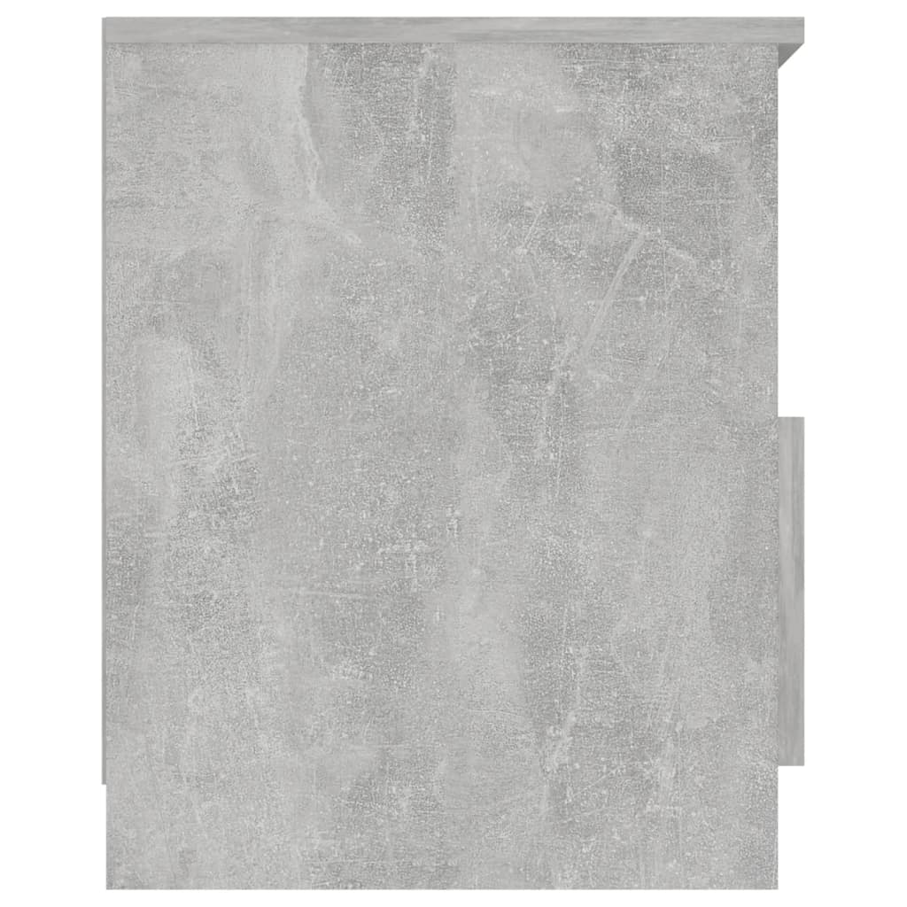 Noptiere, 2 buc., gri beton, 40x40x50 cm, PAL GartenMobel Dekor