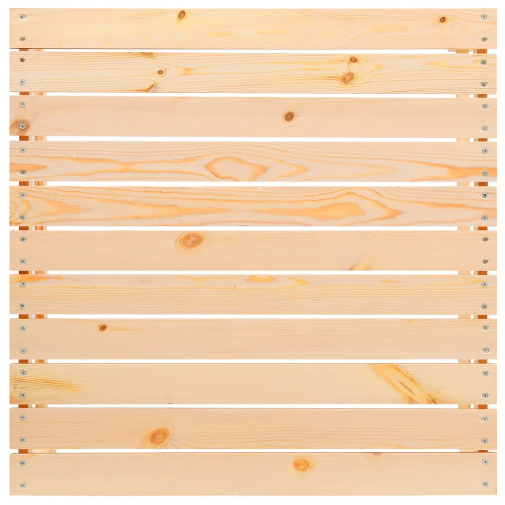 Set mobilier de grădină cu perne gri, 3 piese, lemn masiv pin GartenMobel Dekor