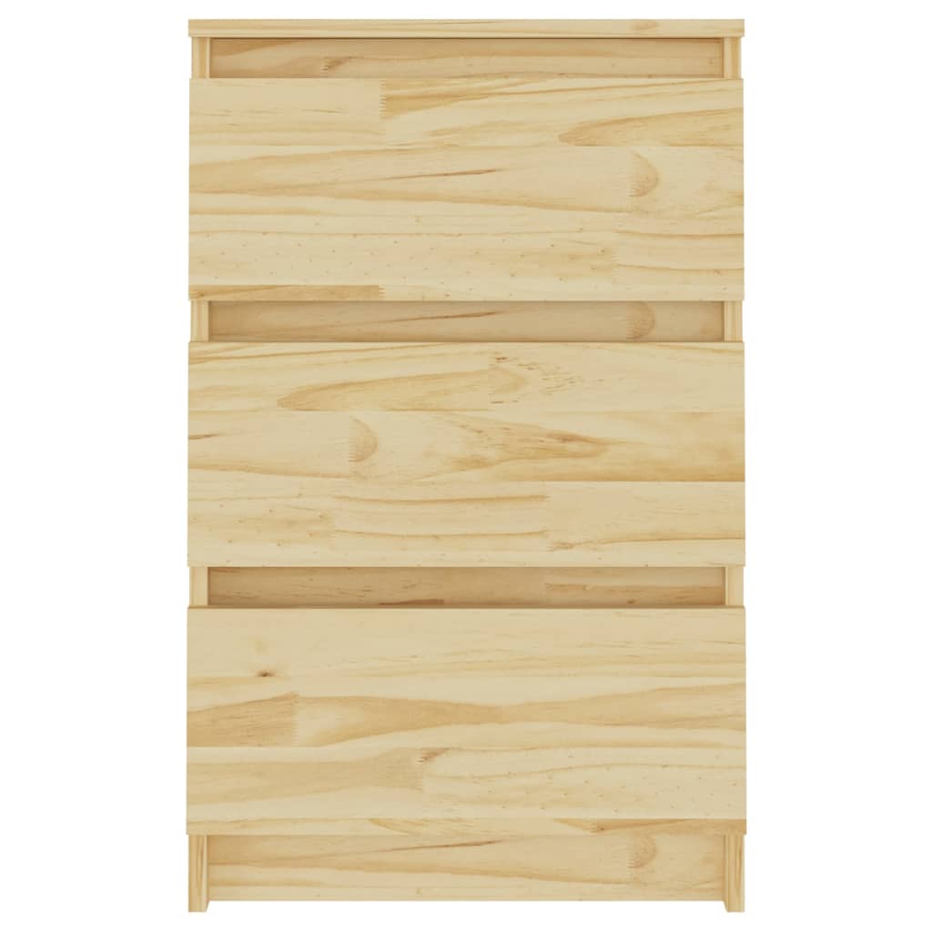 Noptiere, 2 buc., 40x29,5x64 cm, lemn masiv de pin GartenMobel Dekor