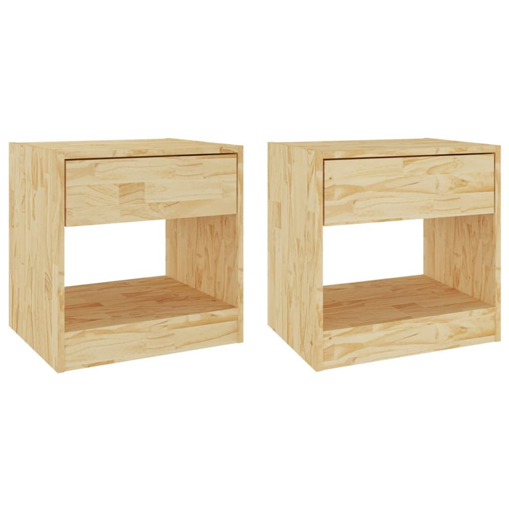 Noptiere, 2 buc., 40x31x40 cm, lemn masiv de pin GartenMobel Dekor