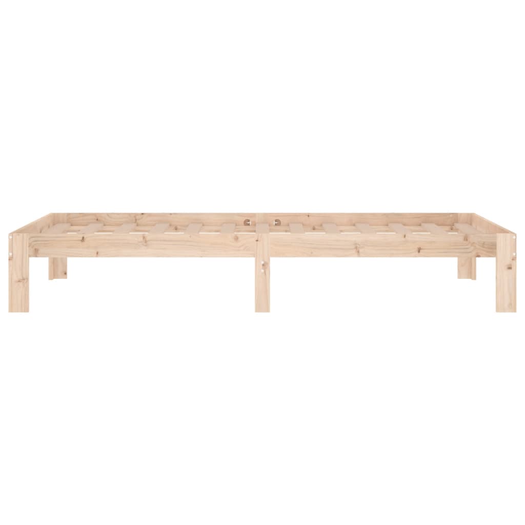 Cadru de pat single, 90x190 cm, lemn masiv GartenMobel Dekor