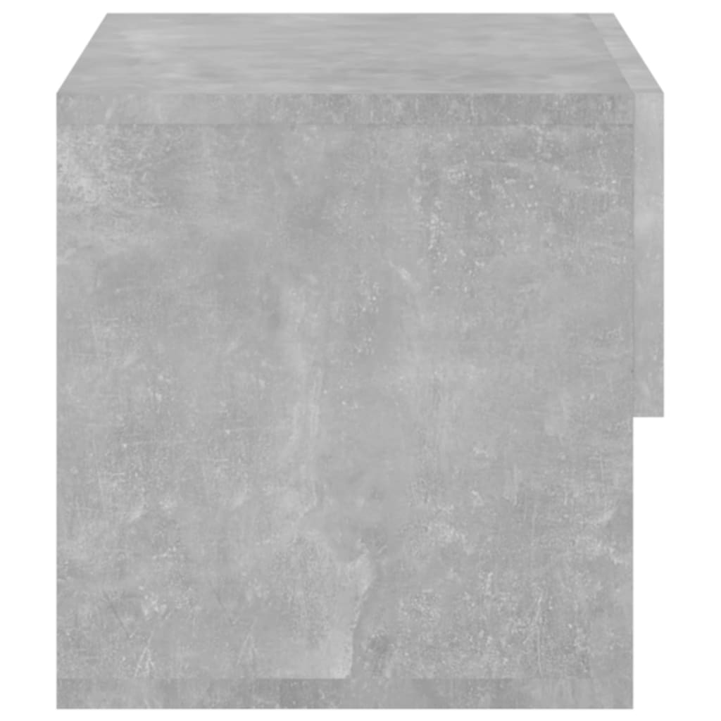 Noptieră de perete, gri beton GartenMobel Dekor