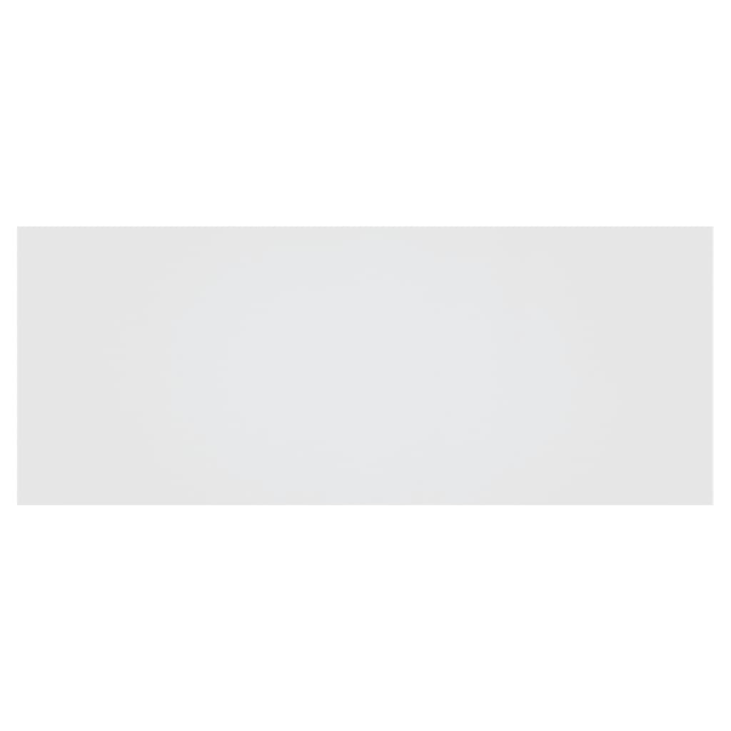 Tăblie de pat,alb,200x1,5x80 cm, lemn prelucrat GartenMobel Dekor