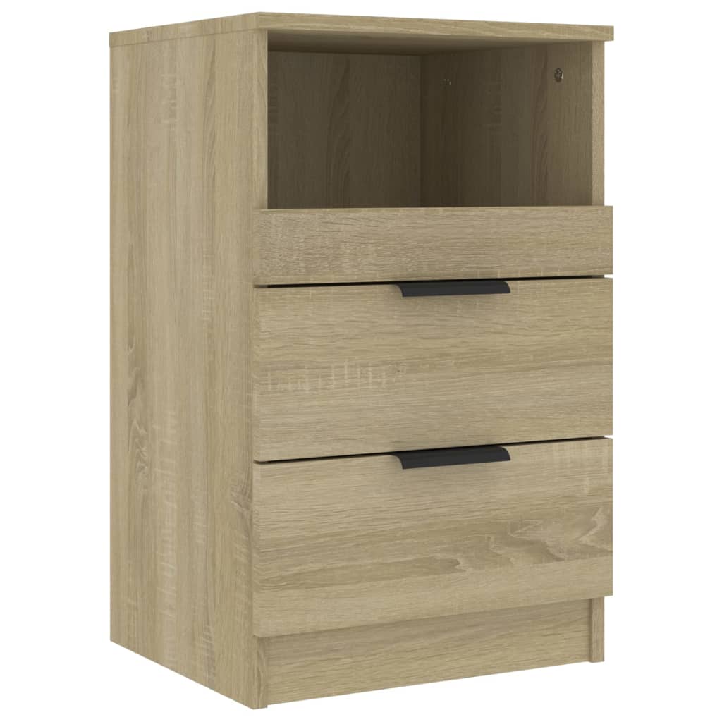 Noptiere, 2 buc., stejar sonoma, lemn prelucrat GartenMobel Dekor