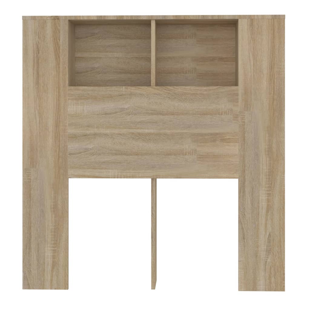 Tăblie de pat cu dulap, stejar sonoma, 100x18,5x104,5 cm GartenMobel Dekor