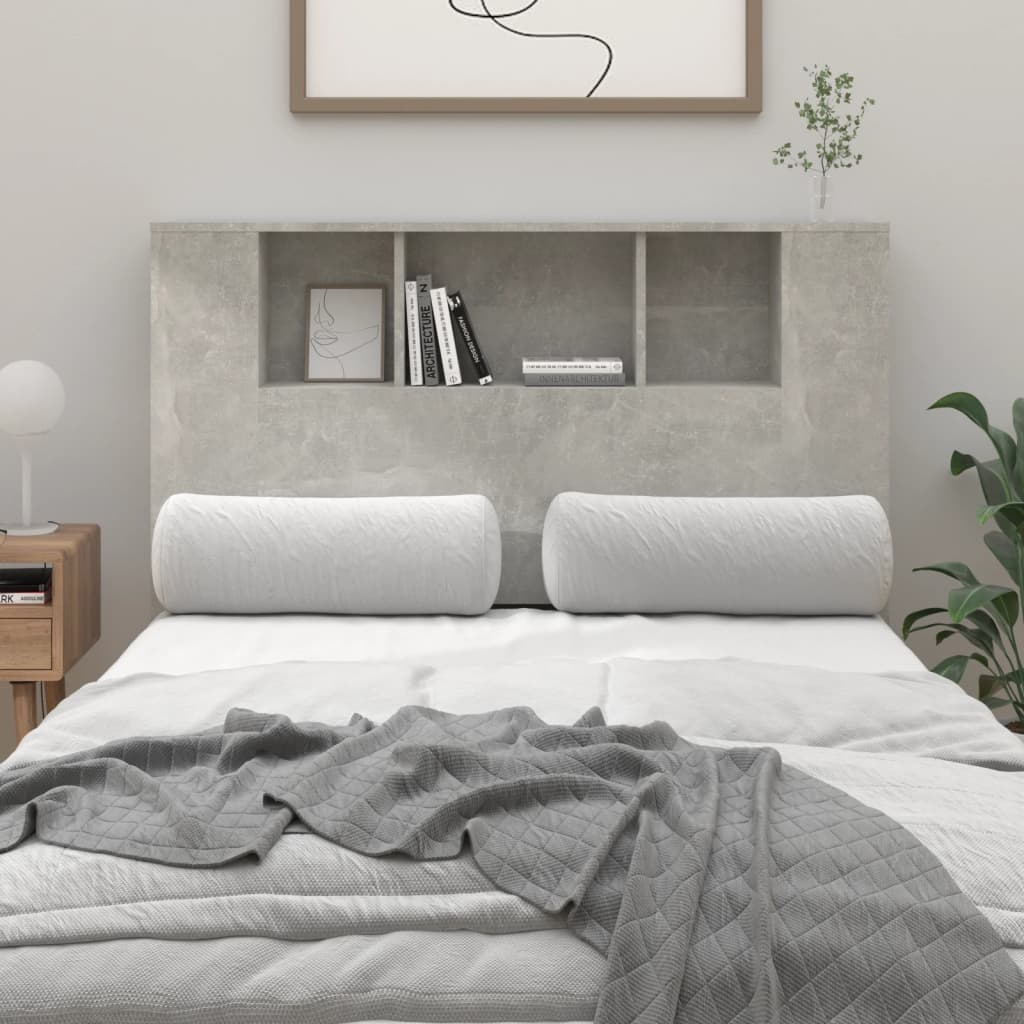 Dulap tăblie, gri beton, 120x18,5x102,5 cm GartenMobel Dekor