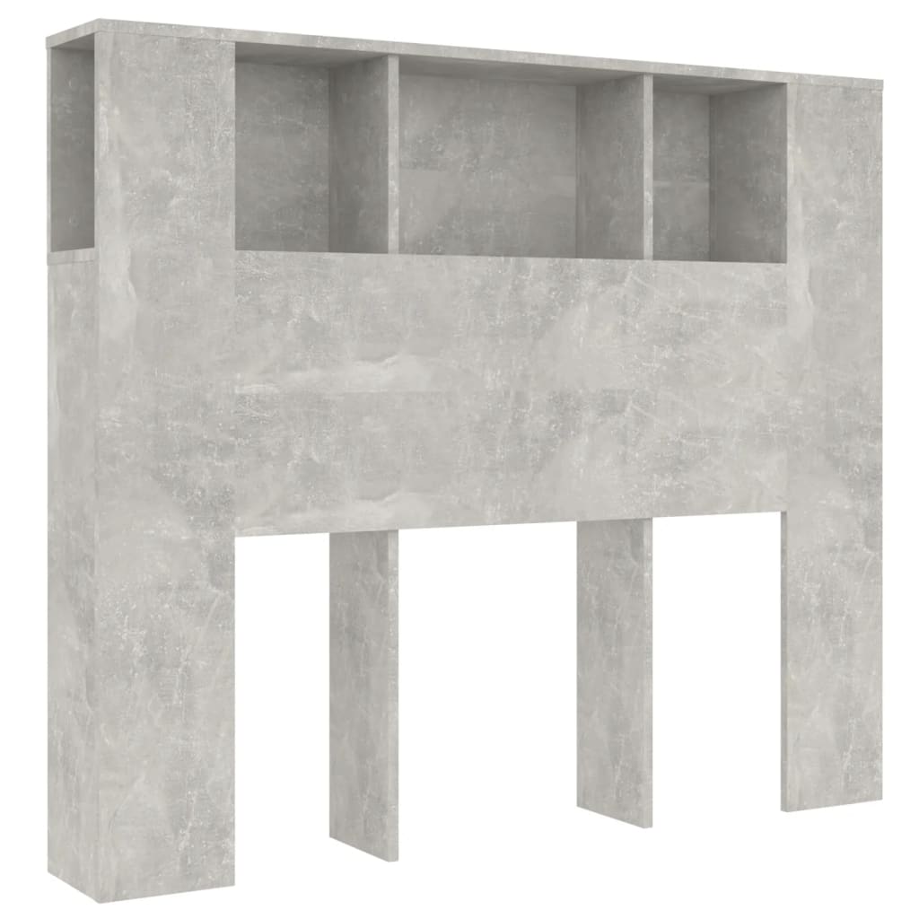 Dulap tăblie, gri beton, 120x18,5x102,5 cm GartenMobel Dekor