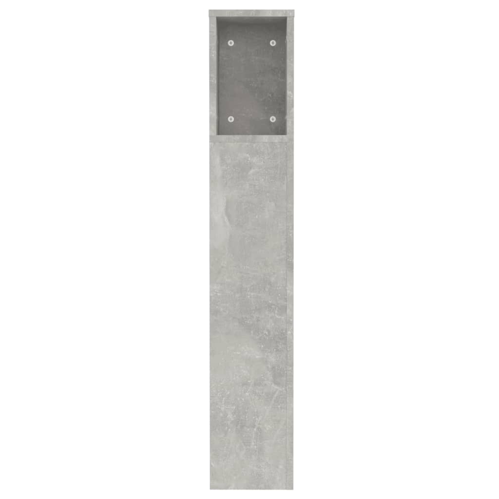 Dulap tăblie, gri beton, 120x18,5x102,5 cm GartenMobel Dekor