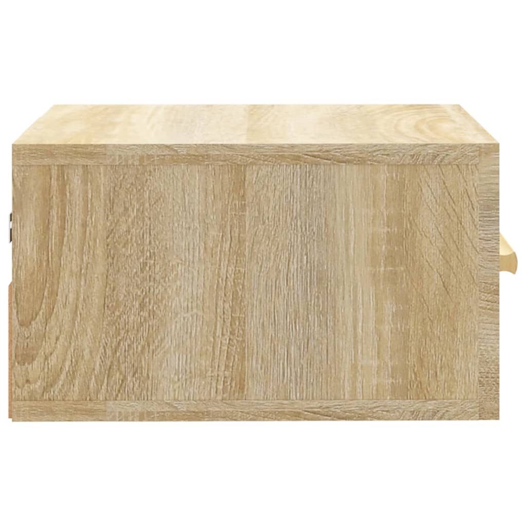 Noptiere de perete, 2 buc., stejar sonoma, 35x35x20 cm GartenMobel Dekor