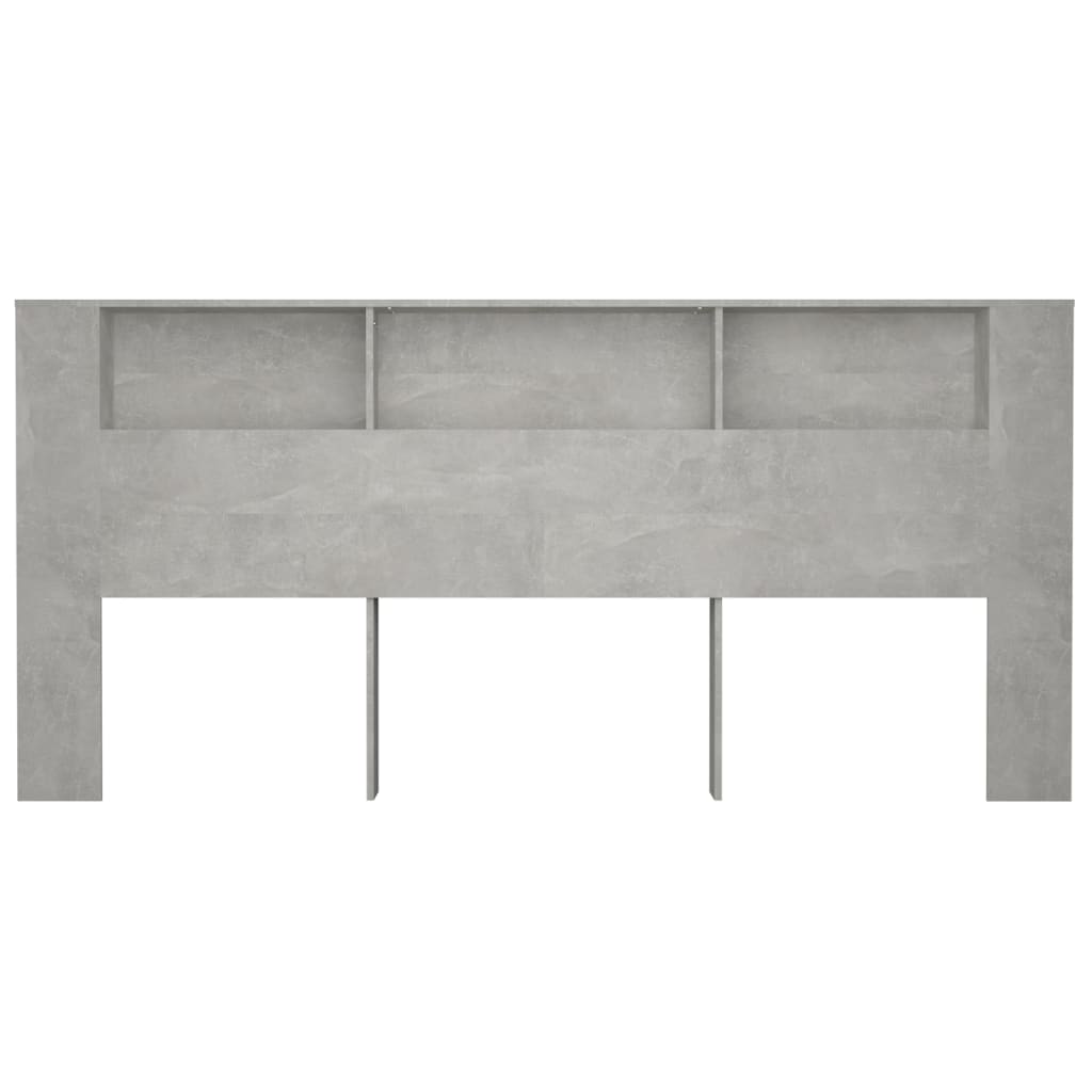 Dulap tăblie, gri beton, 220x18,5x104,5 cm GartenMobel Dekor