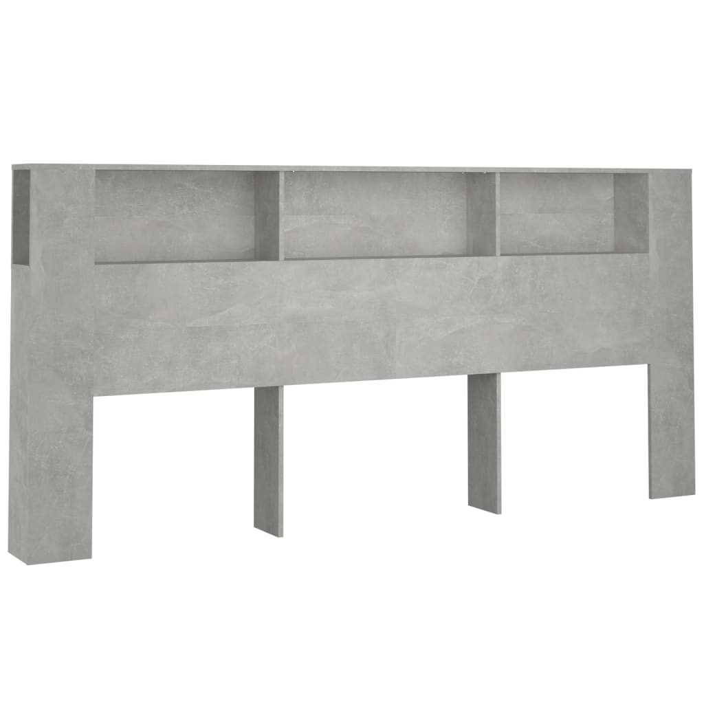 Dulap tăblie, gri beton, 220x18,5x104,5 cm GartenMobel Dekor