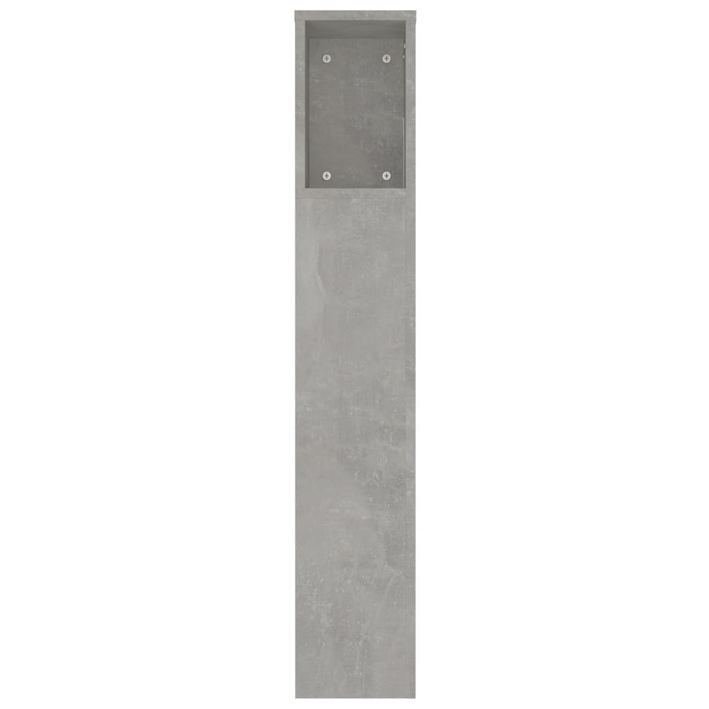 Dulap tăblie, gri beton, 220x18,5x104,5 cm GartenMobel Dekor