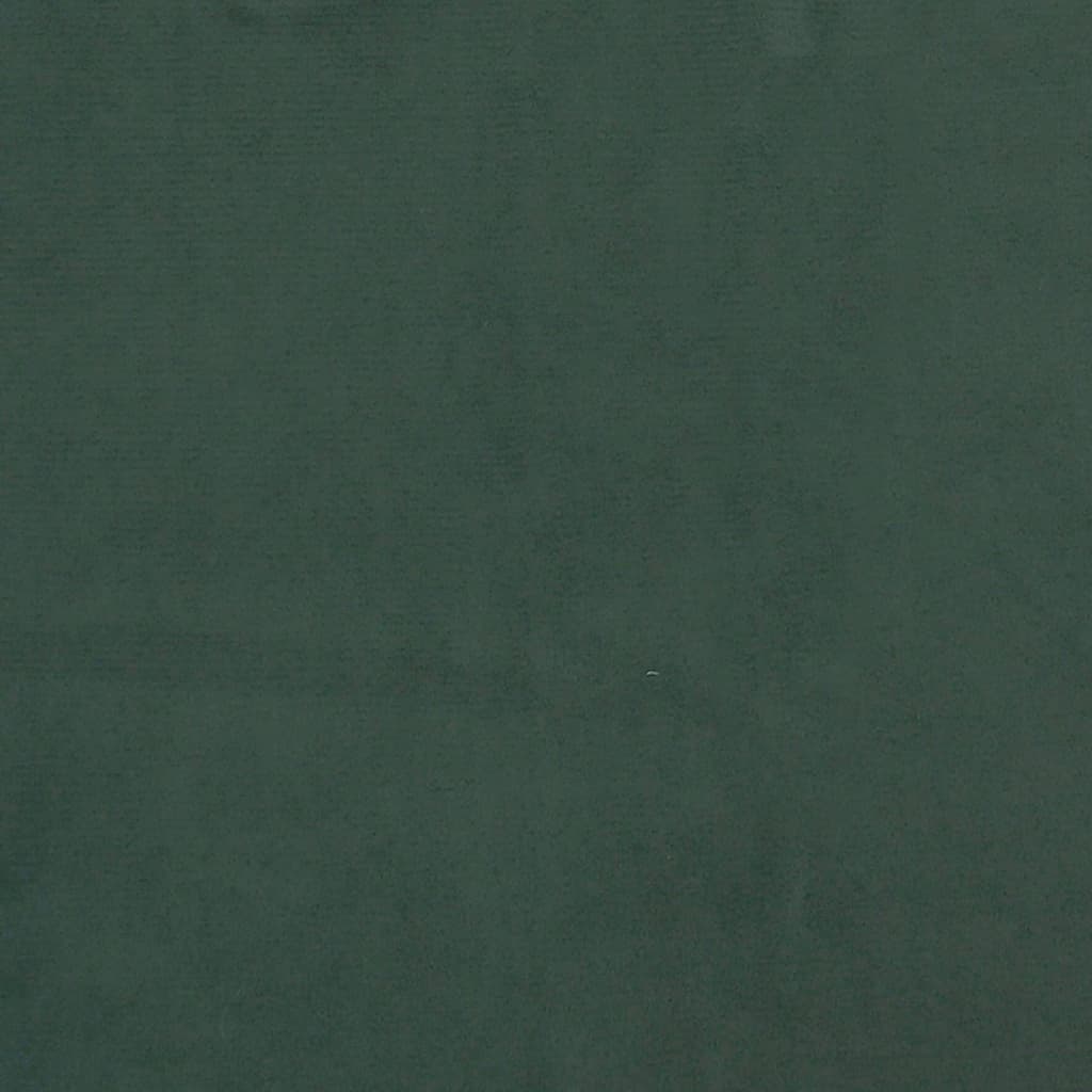 Tăblie de pat, verde închis, 100x5x78/88 cm, catifea GartenMobel Dekor