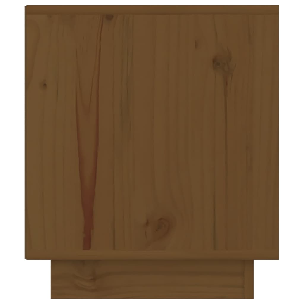 Noptiere, 2 buc, maro miere, 40x34x40 cm, lemn masiv de pin GartenMobel Dekor