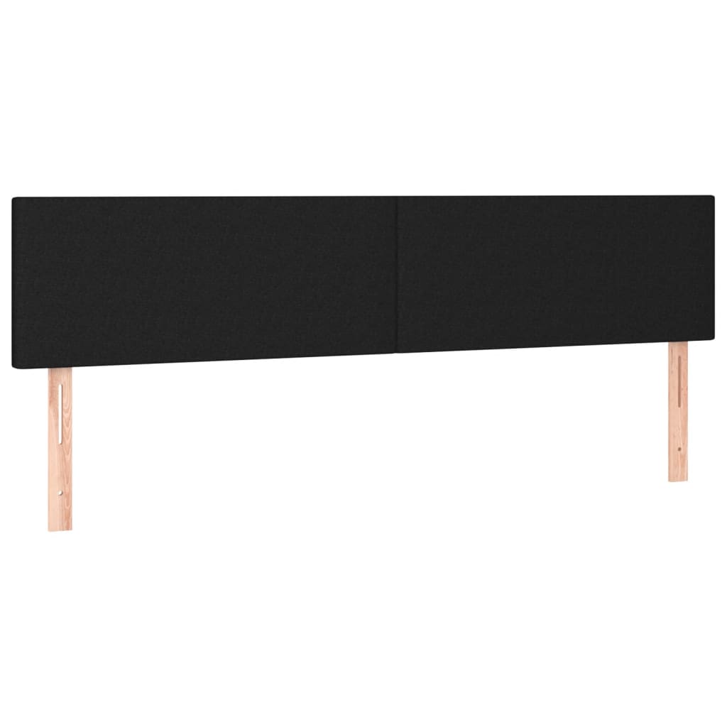 Pat box spring cu saltea, negru, 120x190 cm, catifea GartenMobel Dekor