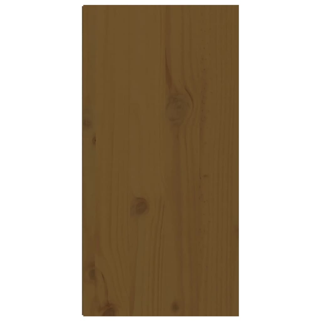 Dulapuri perete 2 buc, maro miere, 30x30x60 cm, lemn masiv pin  GartenMobel Dekor