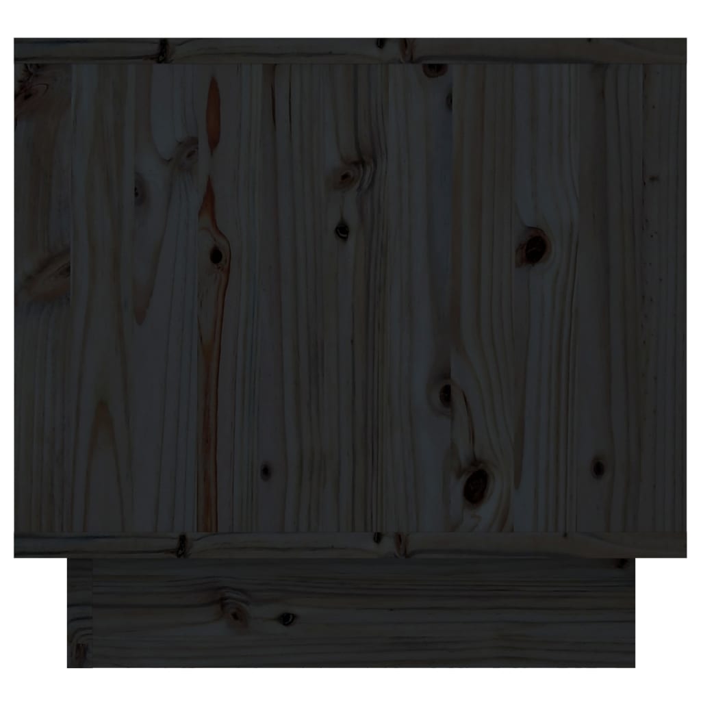 Noptiere, 2 buc., negru, 35x34x32 cm, lemn masiv de pin GartenMobel Dekor
