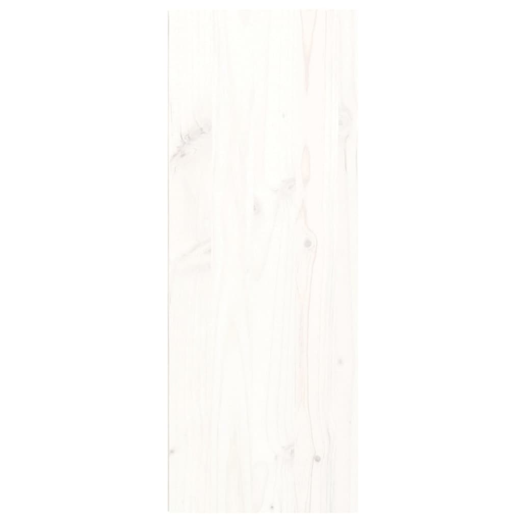 Dulapuri de perete, 2 buc., alb, 30x30x80 cm, lemn masiv de pin GartenMobel Dekor