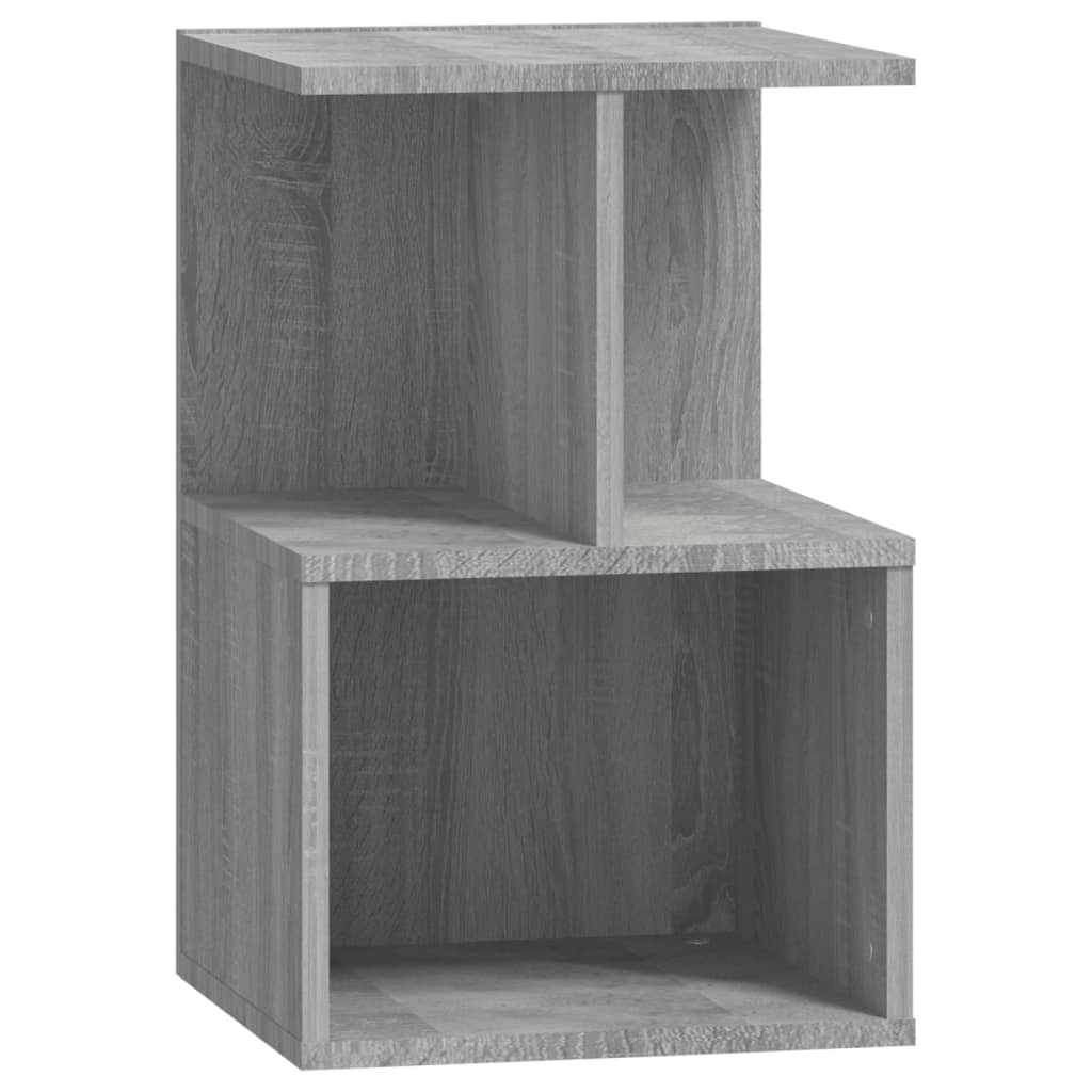 Noptiere, 2 buc., sonoma gri, 35x35x55 cm, lemn prelucrat GartenMobel Dekor