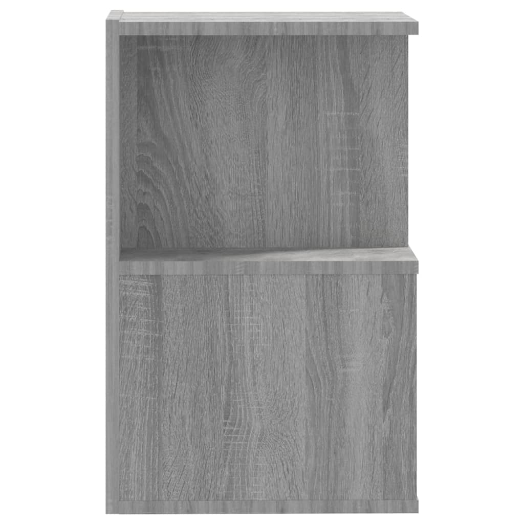 Noptiere, 2 buc., sonoma gri, 35x35x55 cm, lemn prelucrat GartenMobel Dekor