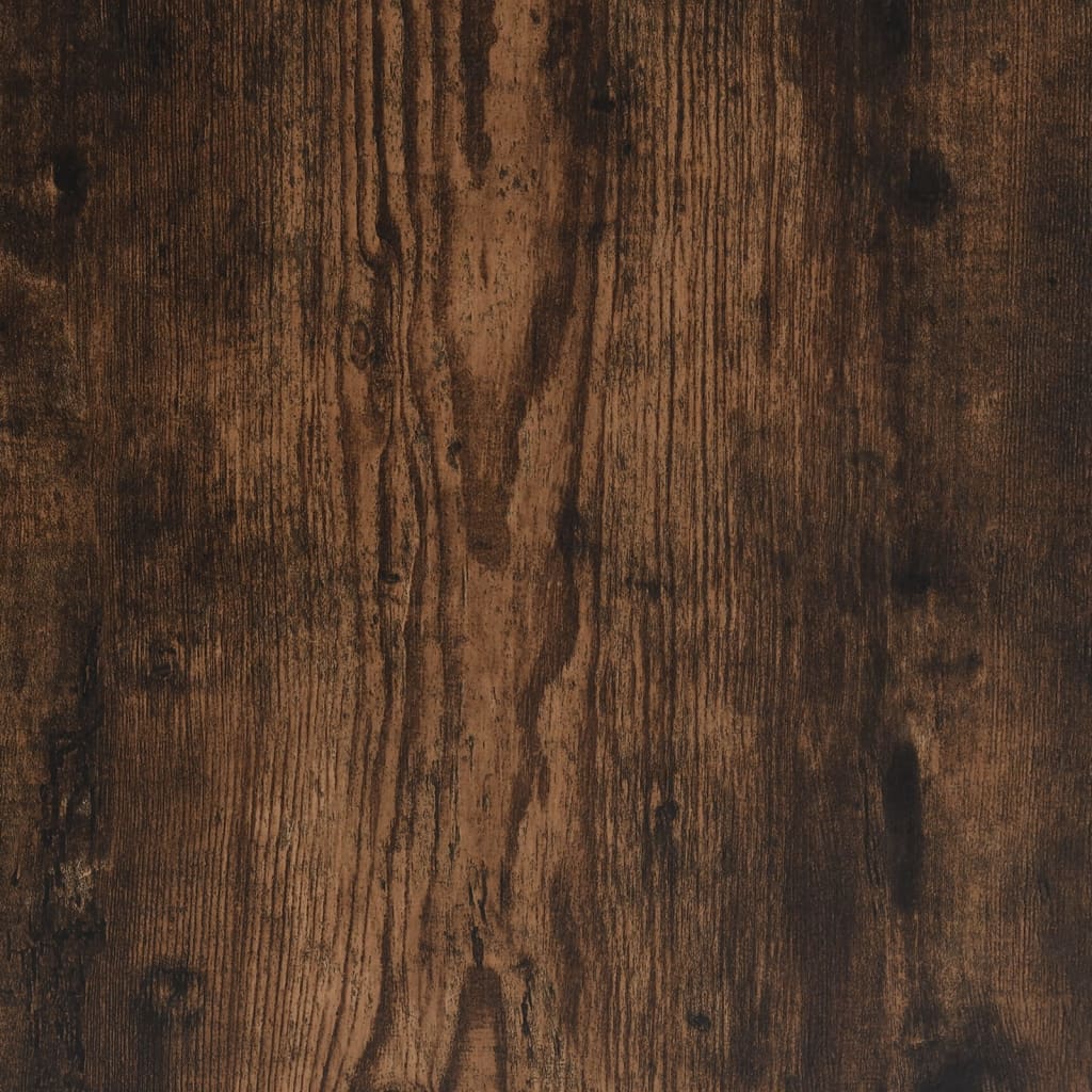 Rafturi de perete cub, 4 buc. stejar fumuriu 80x15x26,5 cm lemn GartenMobel Dekor