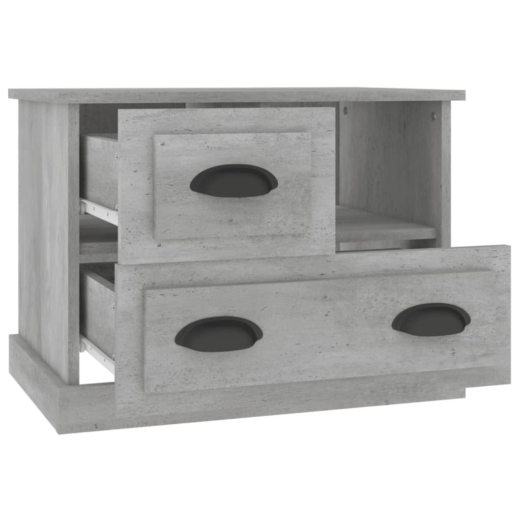 Noptieră, gri beton, 60x39x45 cm GartenMobel Dekor