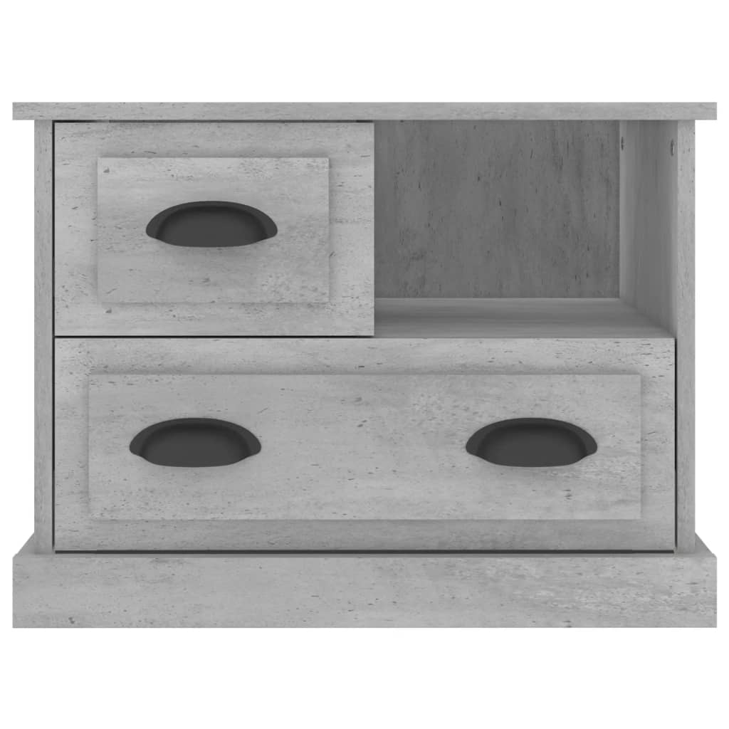Noptieră, gri beton, 60x39x45 cm GartenMobel Dekor
