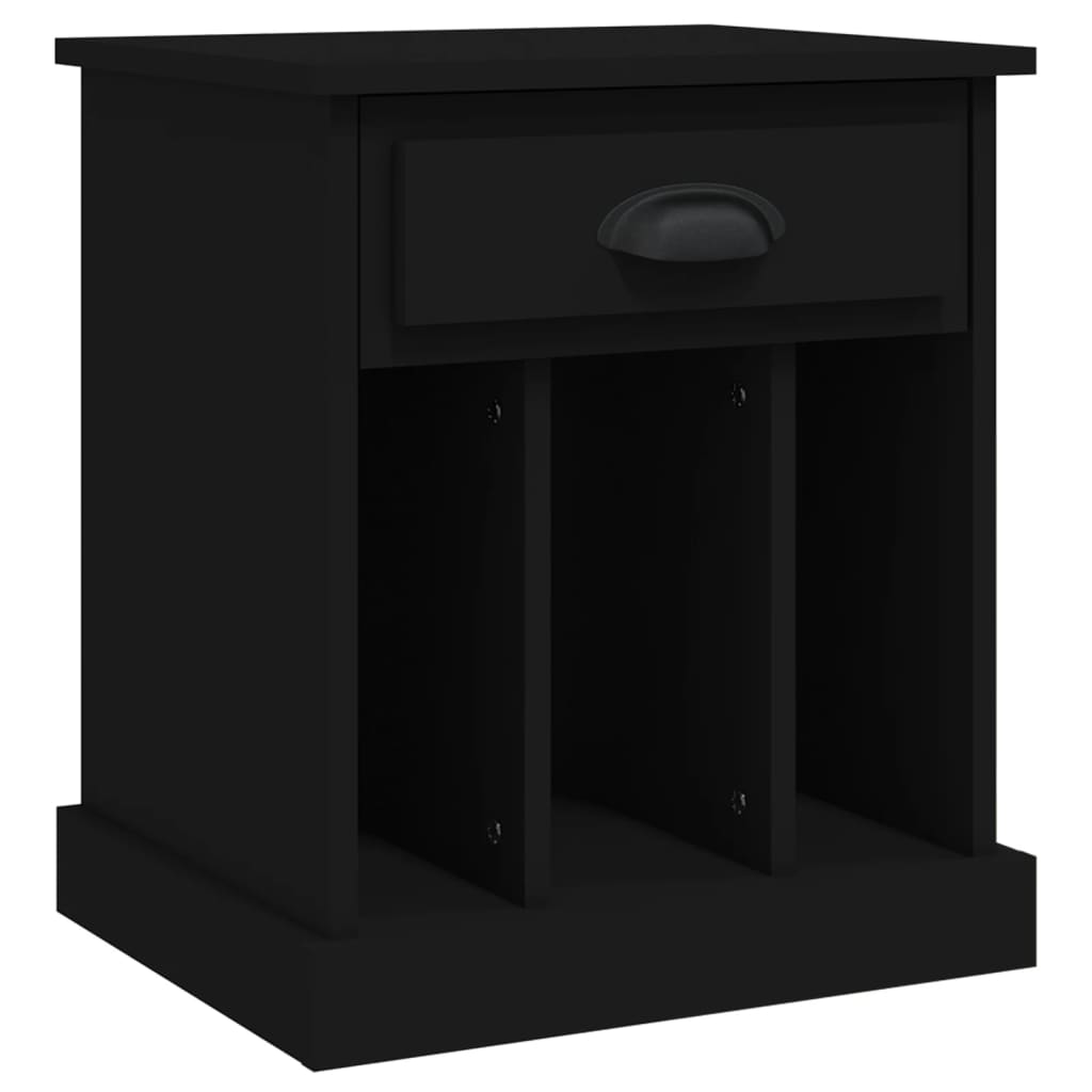 Noptiere, 2 buc., negru, 40x35x50 cm GartenMobel Dekor