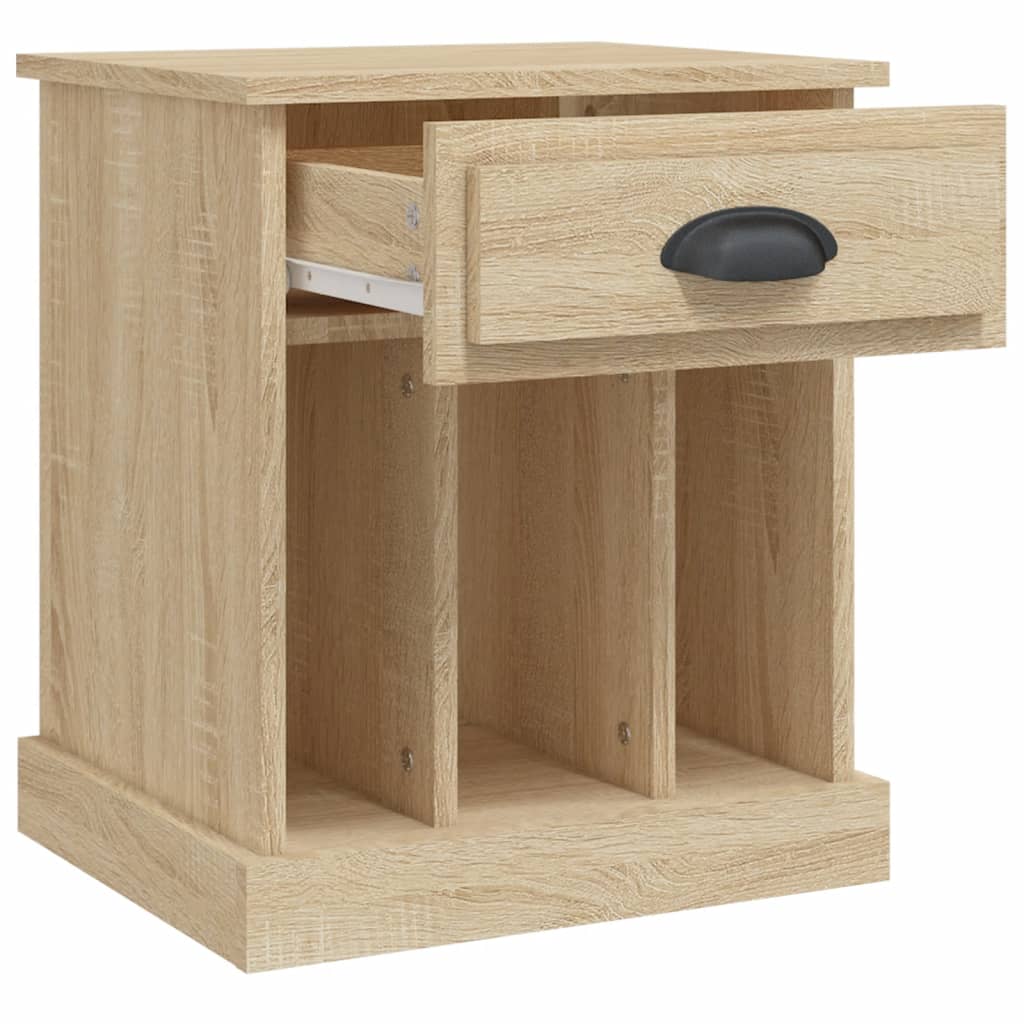 Noptiere, 2 buc., stejar sonoma, 43x36x50 cm GartenMobel Dekor