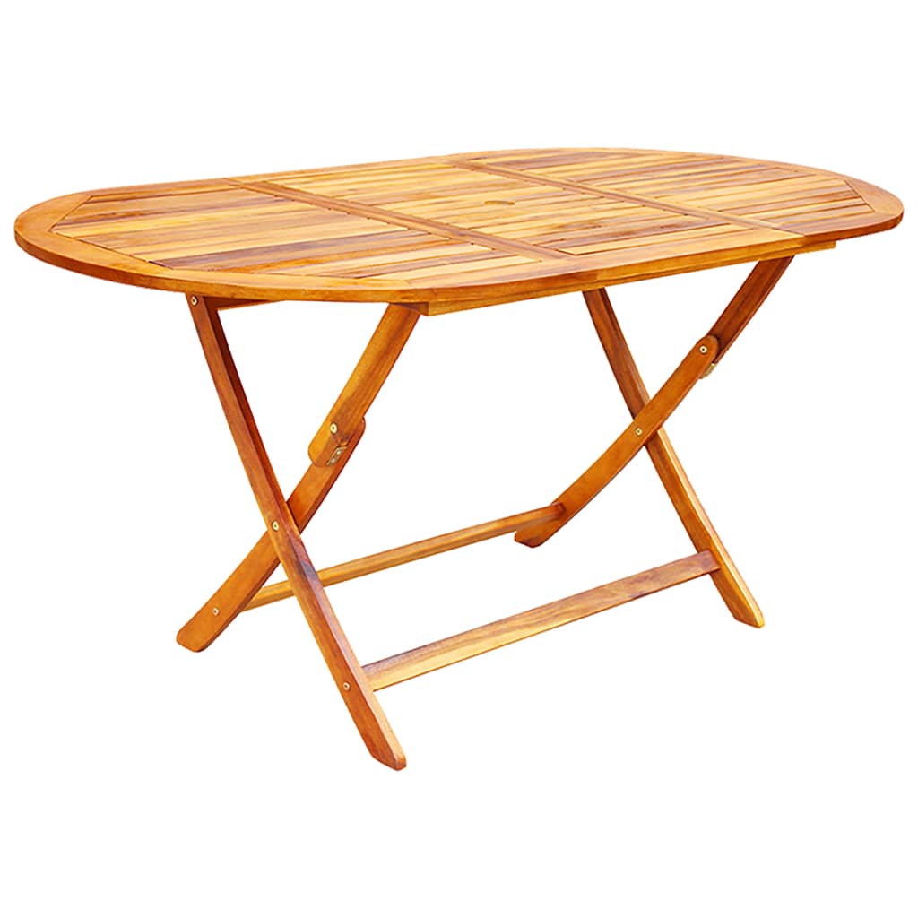 Set mobilier de grădină pliabil, 7 piese, lemn masiv acacia GartenMobel Dekor