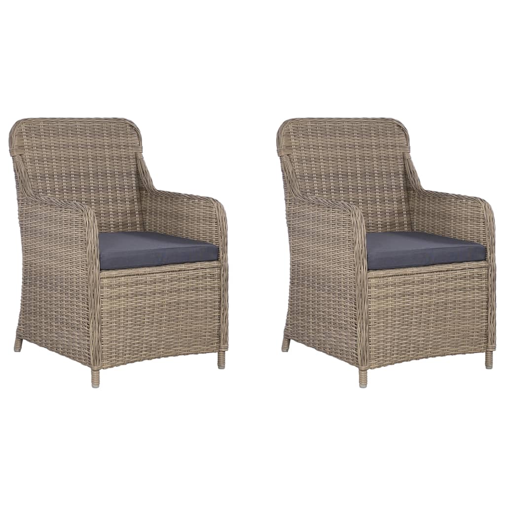 Set mobilier de grădină, 3 piese, maro GartenMobel Dekor