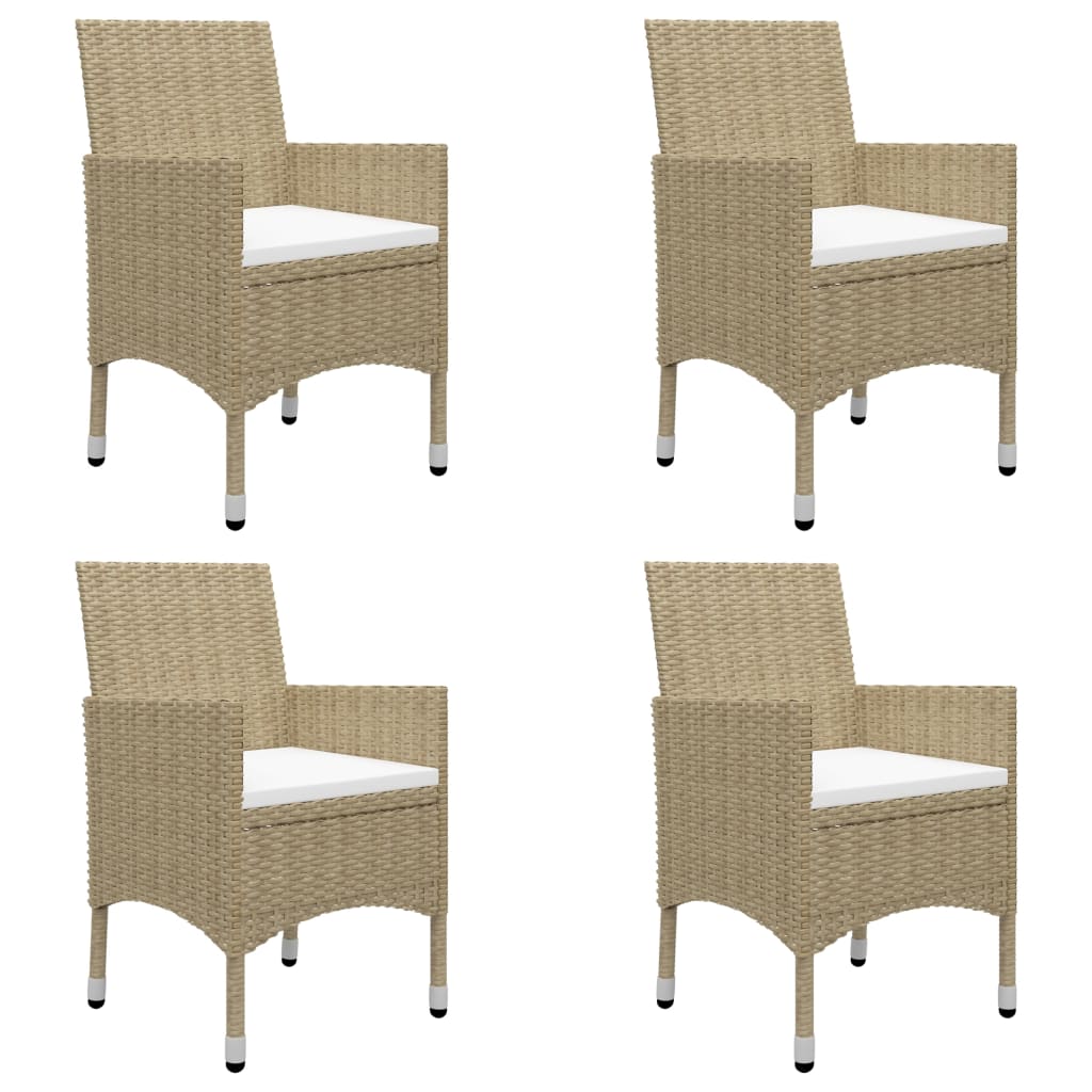 Set mobilier de grădină, 5 piese, bej GartenMobel Dekor