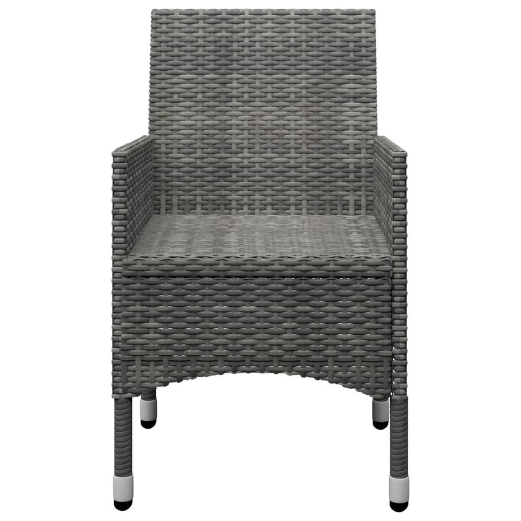 Set mobilier de grădină, 5 piese, gri GartenMobel Dekor