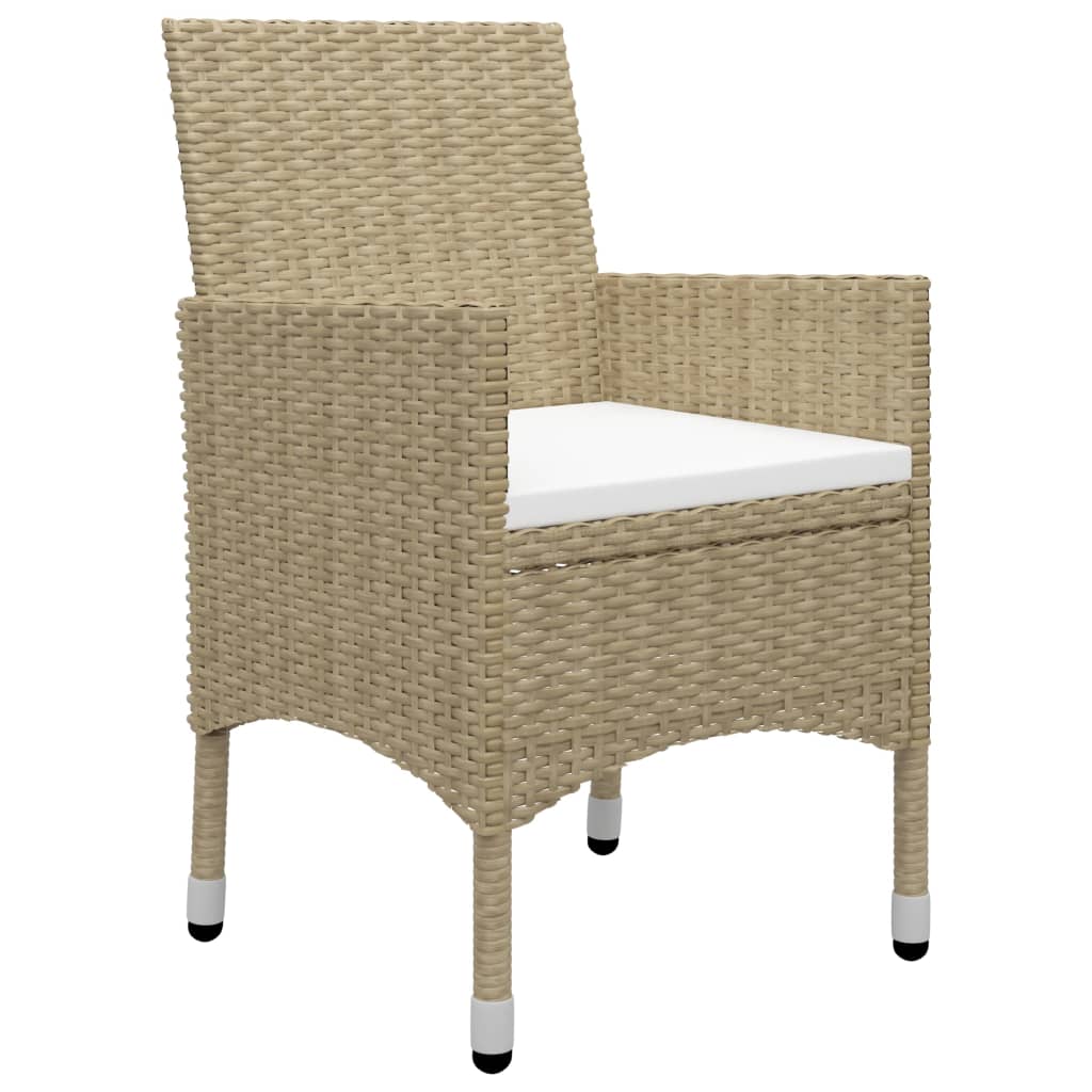 Set mobilier de grădină, 7 piese, bej GartenMobel Dekor