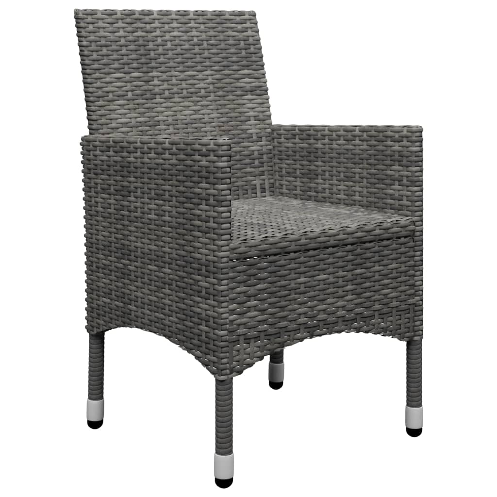 Set mobilier de grădină, 7 piese, gri GartenMobel Dekor