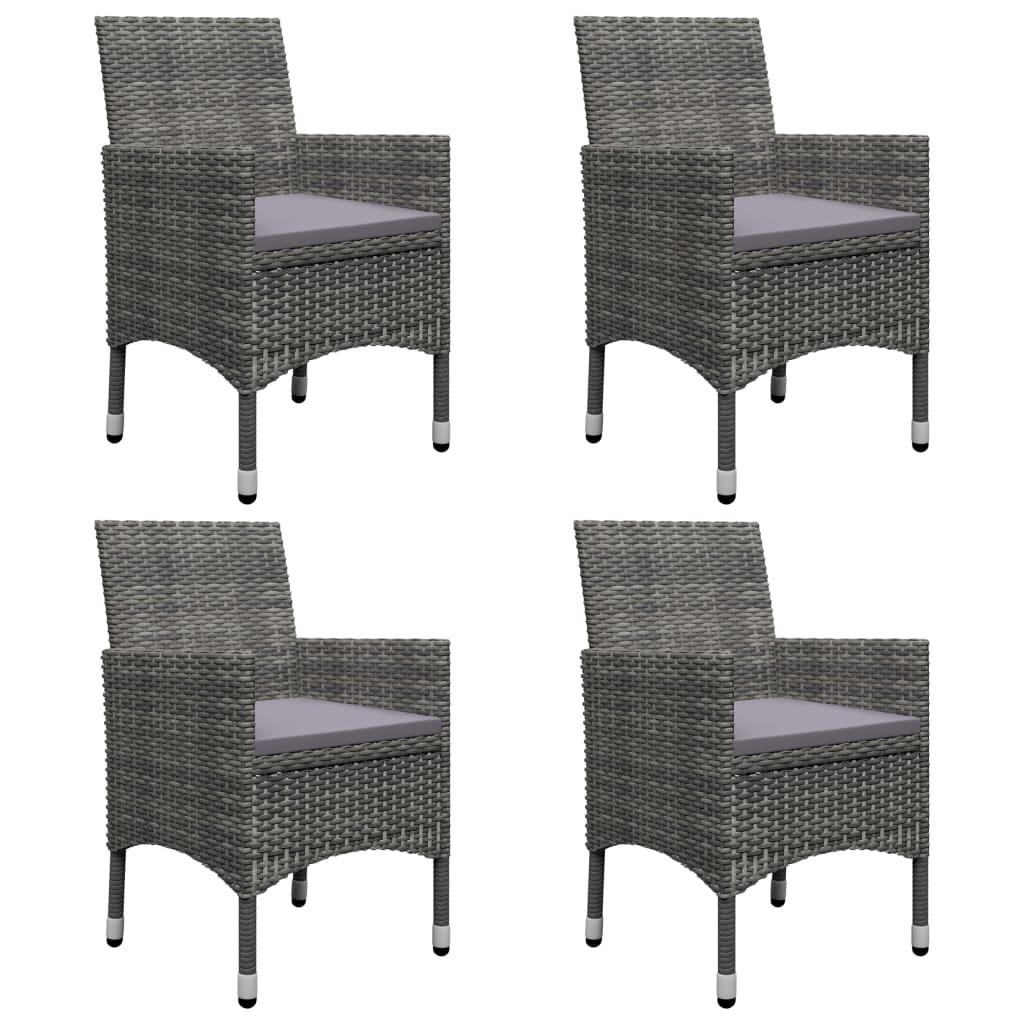 Set mobilier de grădină, 7 piese, gri GartenMobel Dekor