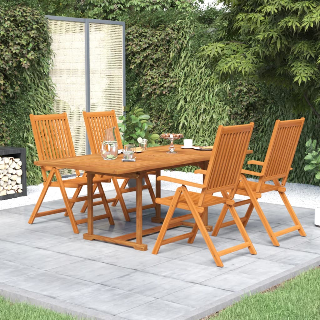 Set mobilier de grădină, 5 piese, lemn masiv de acacia GartenMobel Dekor