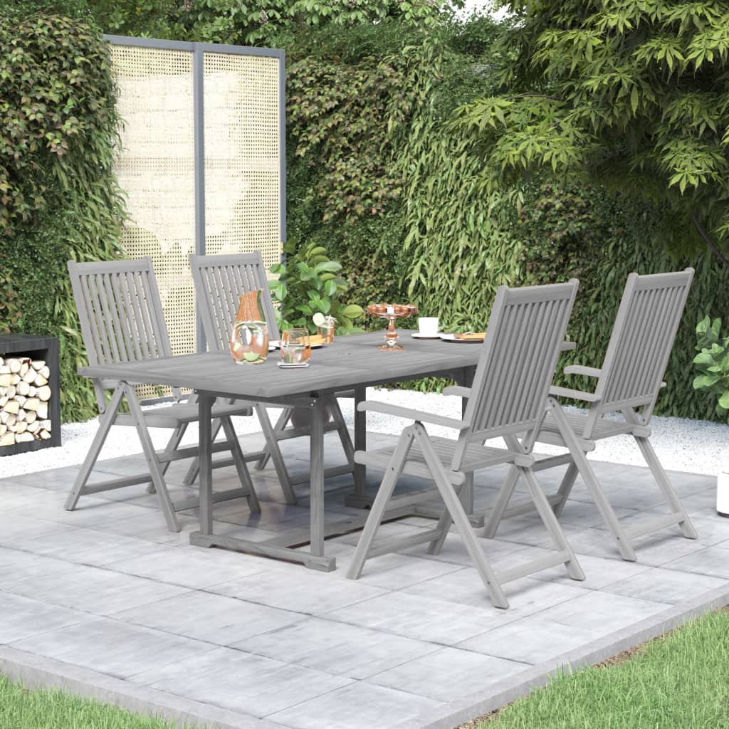 Set mobilier de grădină, 5 piese, lemn masiv de acacia GartenMobel Dekor