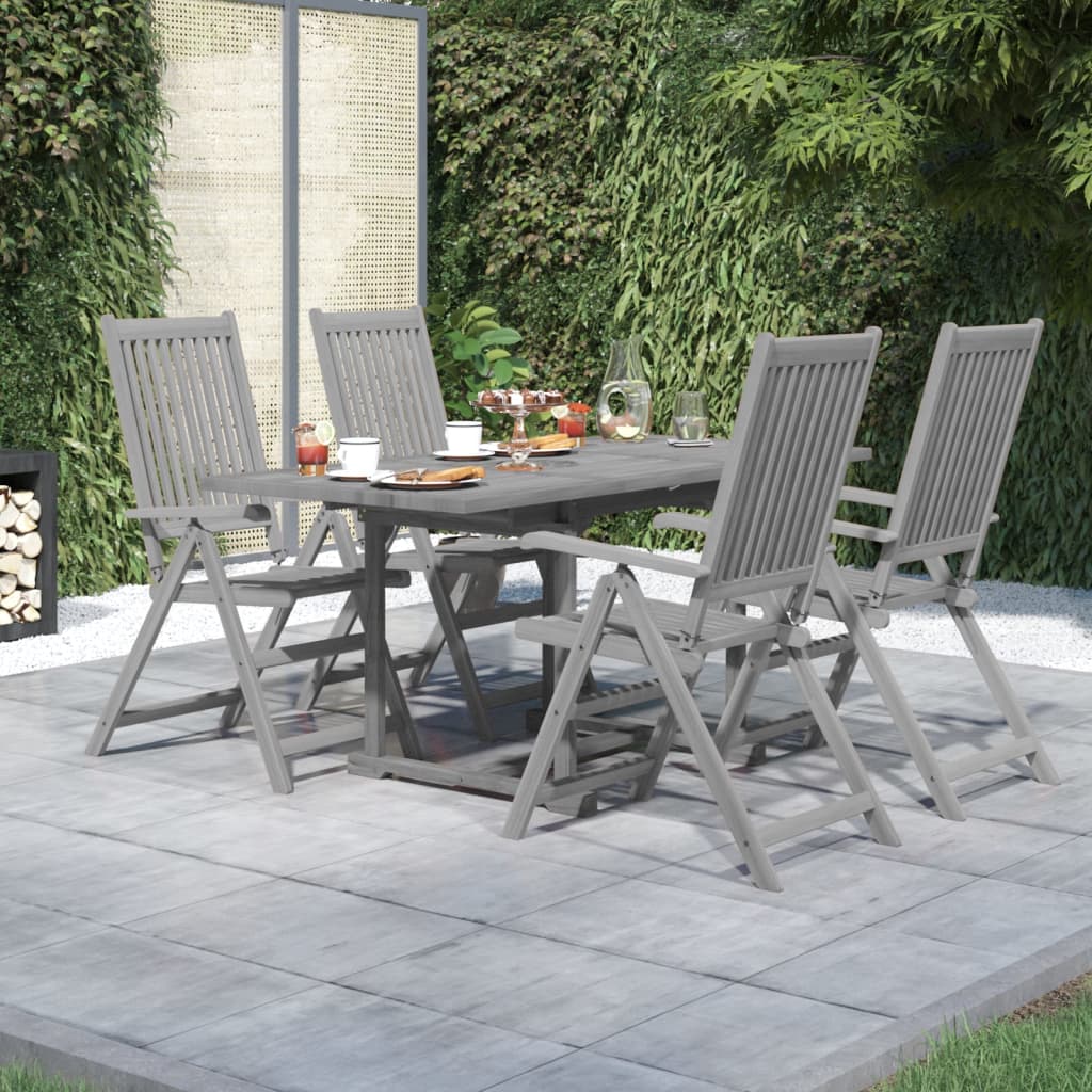 Set mobilier de grădină, 5 piese, lemn masiv de acacia GartenMobel Dekor