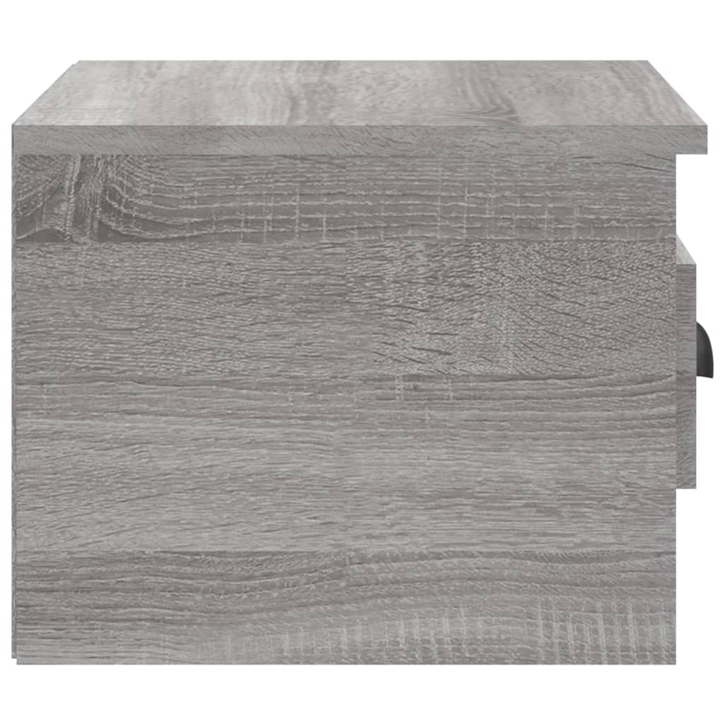 Noptiere de perete, 2 buc., gri sonoma, 41,5x36x28 cm GartenMobel Dekor