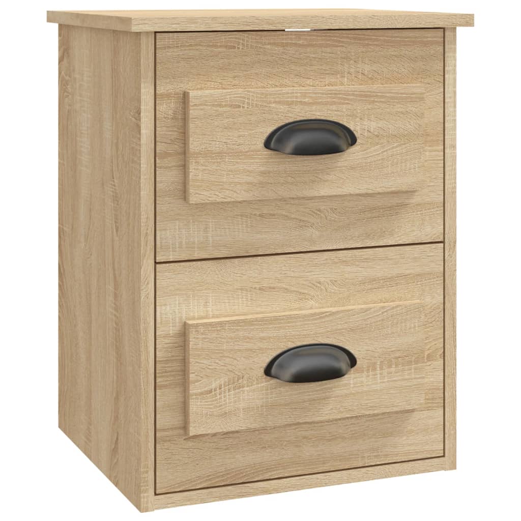 Noptiere de perete, 2 buc., stejar sonoma, 41,5x36x53cm GartenMobel Dekor
