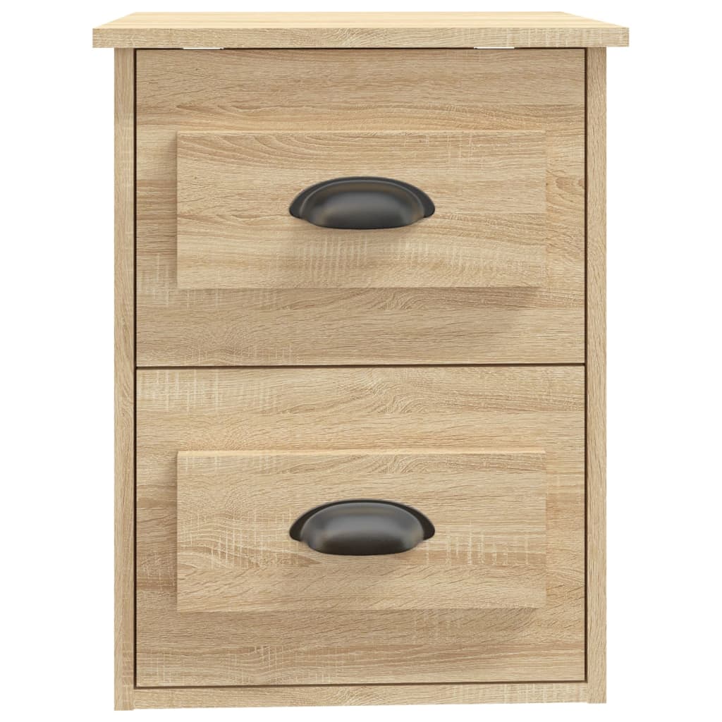 Noptiere de perete, 2 buc., stejar sonoma, 41,5x36x53cm GartenMobel Dekor