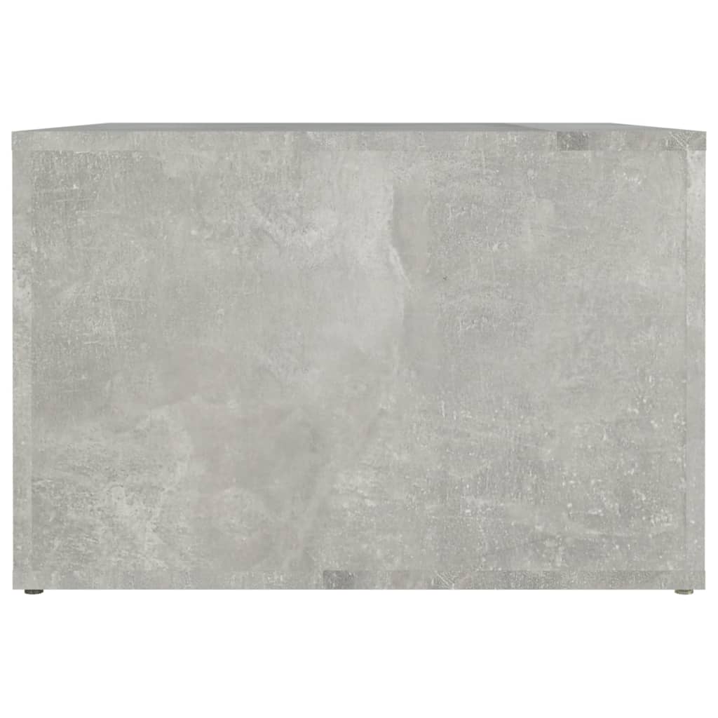 Noptieră, gri beton, 57x55x36 cm, lemn compozit GartenMobel Dekor